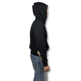 Leopard Embroidery Hoodie