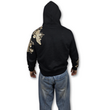 Leopard Embroidery Hoodie
