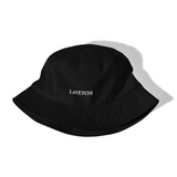 Lavetchi Black One-Size Bucket hat